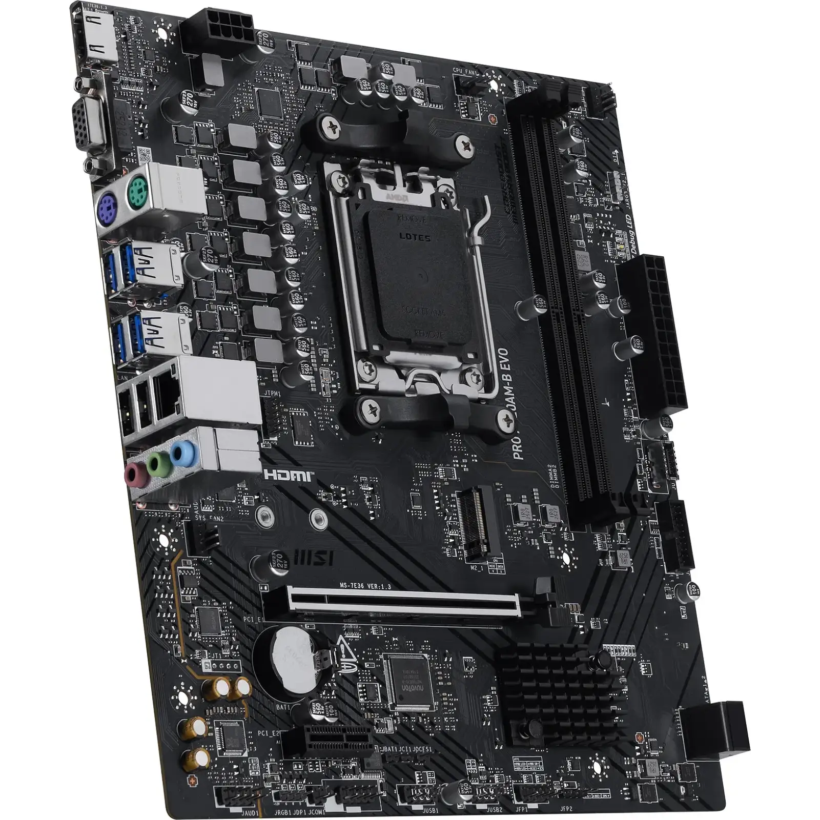 Материнська плата MSI Pro A620AM-B EVO s-AM5 UA