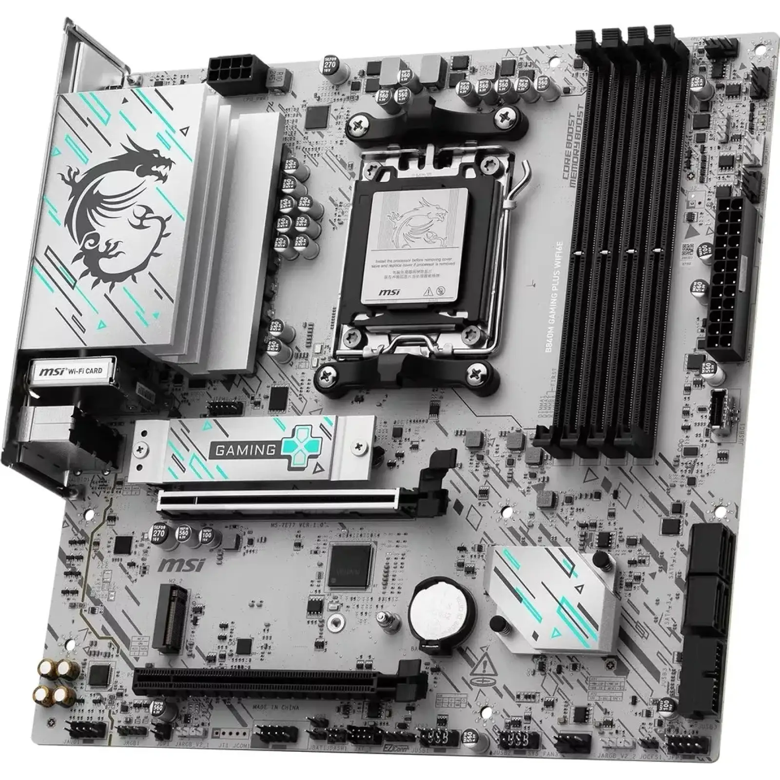 Материнская плата MSI B840M Gaming Plus WIFI6E s-AM5 UA