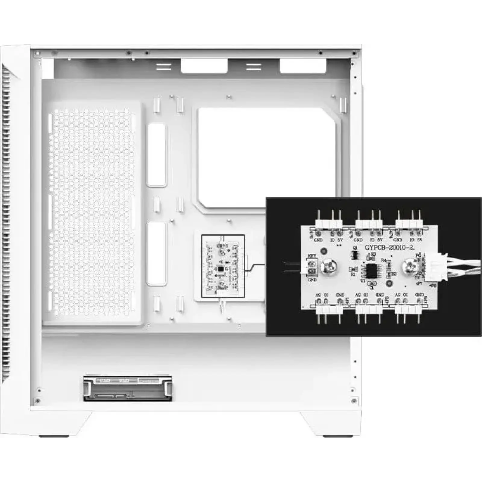 Корпус MSI MAG Forge 320R White AirFlow Без БП UA