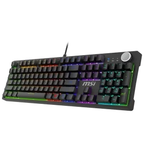 Клавіатура MSI Forge GK320 Red Switches Black (FORGE GK320 RED UA) UA