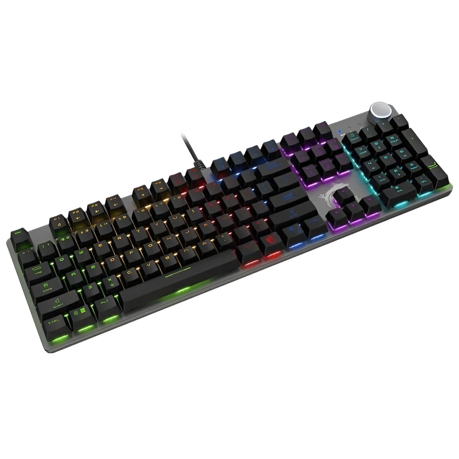 Клавіатура MSI Forge GK320 Red Switches Black (FORGE GK320 RED UA) UA