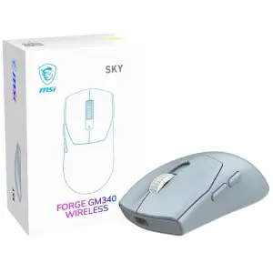 Мышь беспроводная MSI FORGE GM340 (FORGE GM340 W SKY) UA