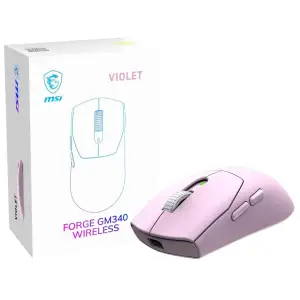 Мышь беспроводная MSI FORGE GM340 (FORGE GM340 W VIOLET) UA