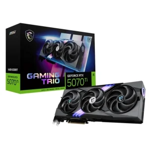 Видеокарта MSI GeForce RTX 5070 Ti 16G GAMING TRIO OC (912-V531-286)