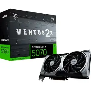 Відеокарта MSI GeForce RTX 5070 12G VENTUS 2X OC (912-V532-003, G5070-12V2C)