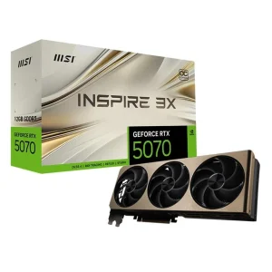 Відеокарта MSI GeForce RTX 5070 12G INSPIRE 3X OC (912-V532-006)