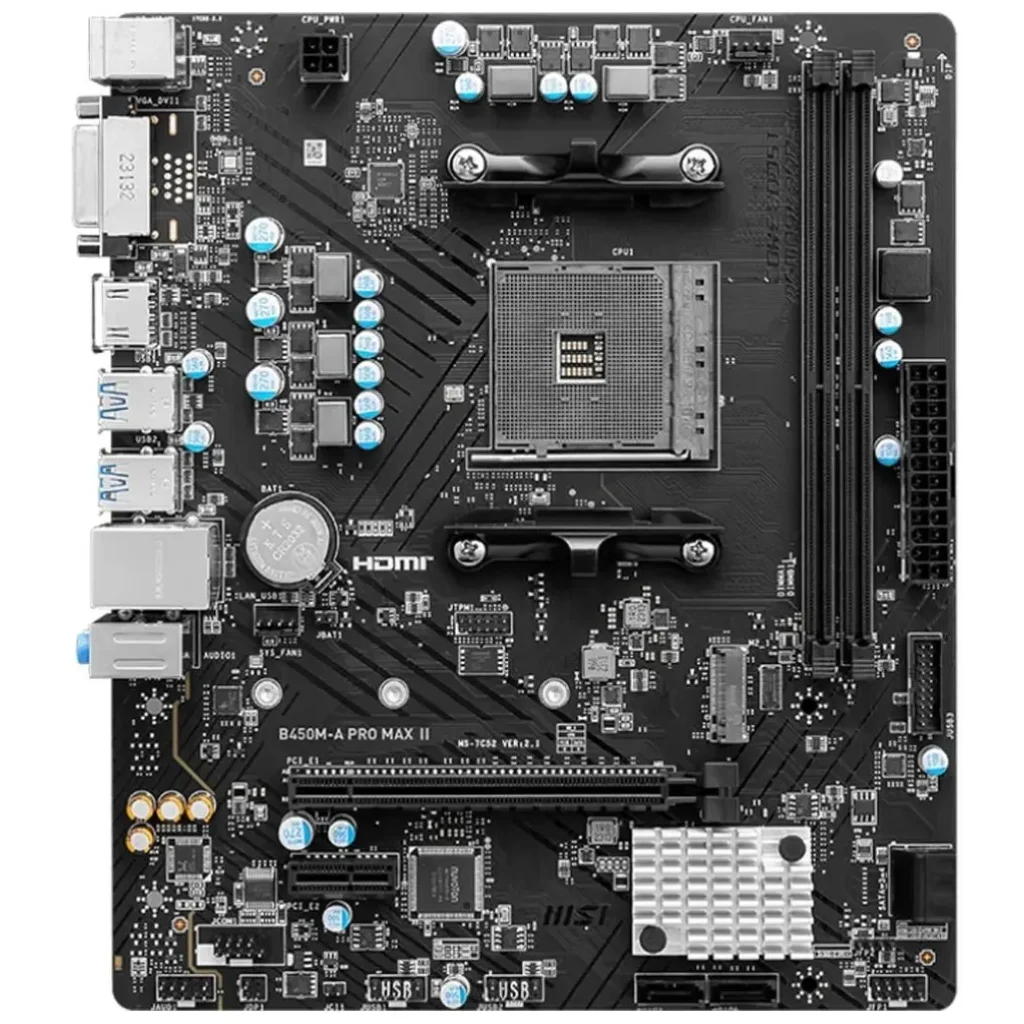 Материнская плата MSI B450M-A Pro Max II