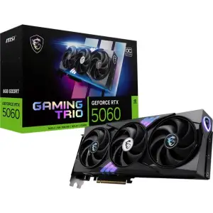 Відеокарта MSI GeForce RTX 5060 8G GAMING TRIO OC (G5060-8GTC; 912-V537-027)
