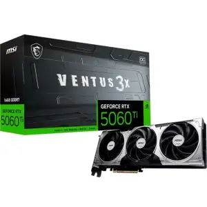 Відеокарта MSI GeForce RTX 5060 Ti 8G VENTUS 3X OC (G506T-8V3C)
