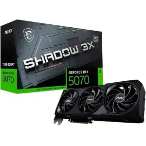 Відеокарта MSI GeForce RTX 5070 12G SHADOW 3X OC (G5070-12S3C)
