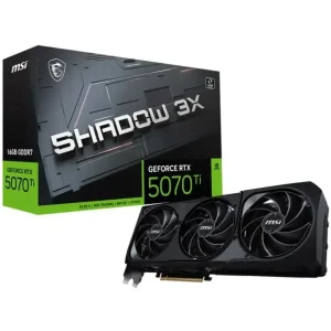 Відеокарта MSI GeForce RTX 5070 Ti 16G SHADOW 3X (G507T-16S3)