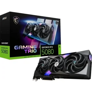 Видеокарта MSI GeForce RTX 5080 16G GAMING TRIO UA