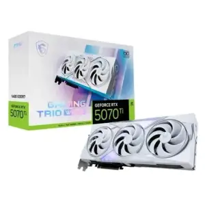 Відеокарта MSI GeForce RTX 5070 Ti 16G GAMING TRIO OC WHITE (912-V531-057)