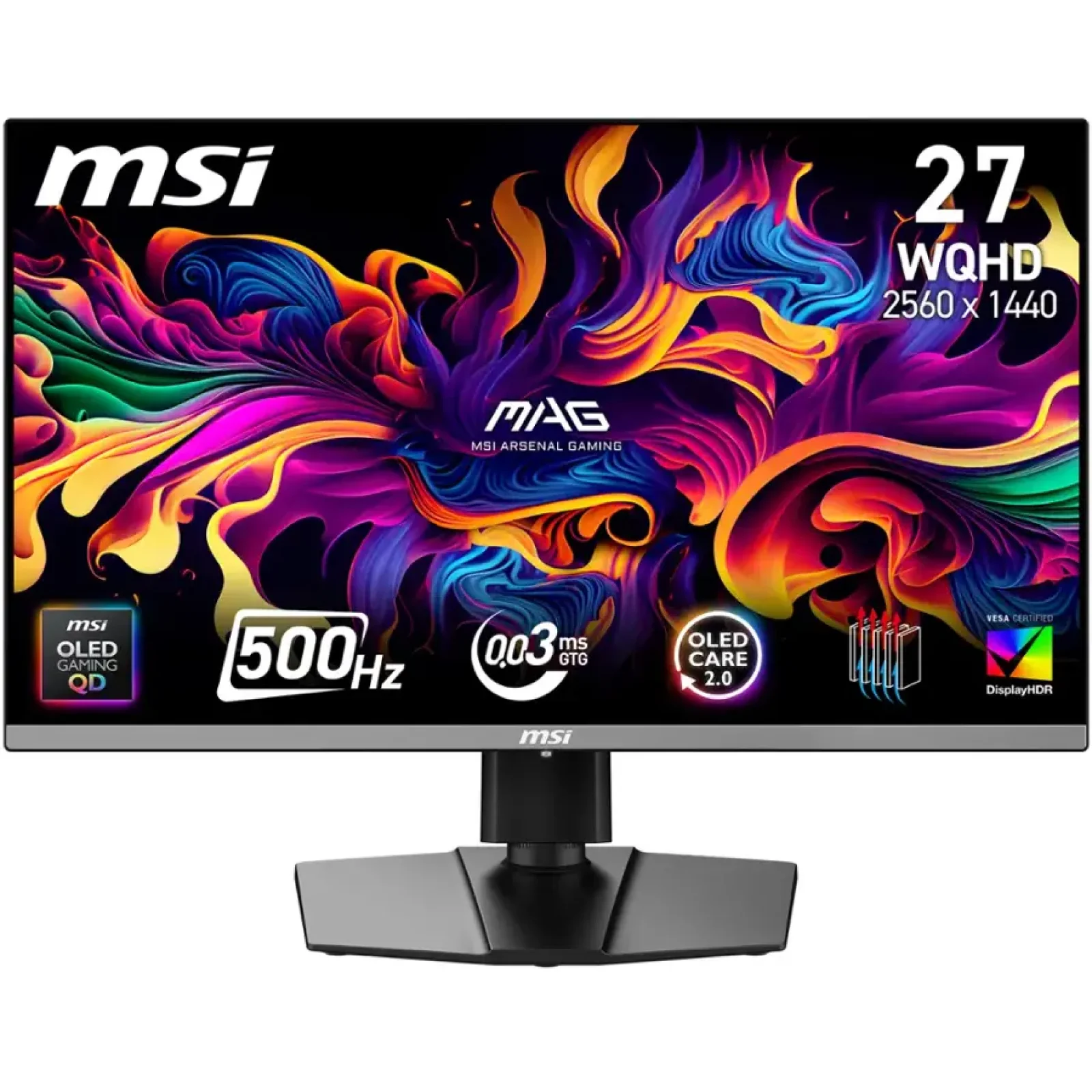 Монітор MSI MAG 272QP QD-OLED X50 UA