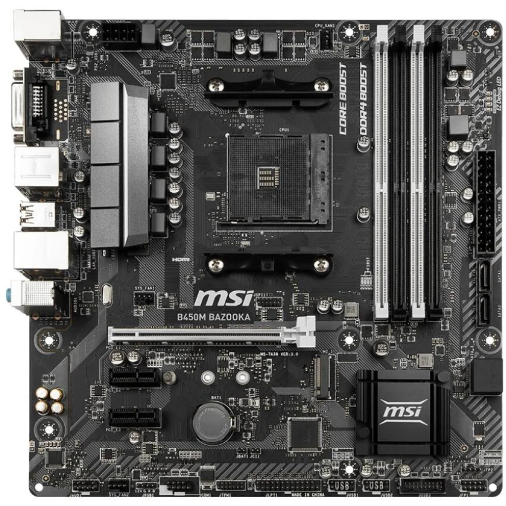Материнська плата MSI B450M BAZOOKA