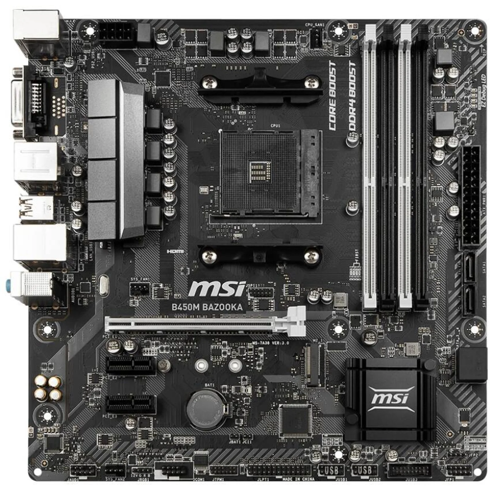 Материнская плата MSI B450M BAZOOKA