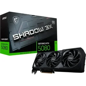 Видеокарта MSI GeForce RTX 5080 16G SHADOW 3X OC