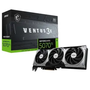 Видеокарта MSI GeForce RTX 5070 Ti 16G VENTUS 3X PZ OC Black (912-V531-673)