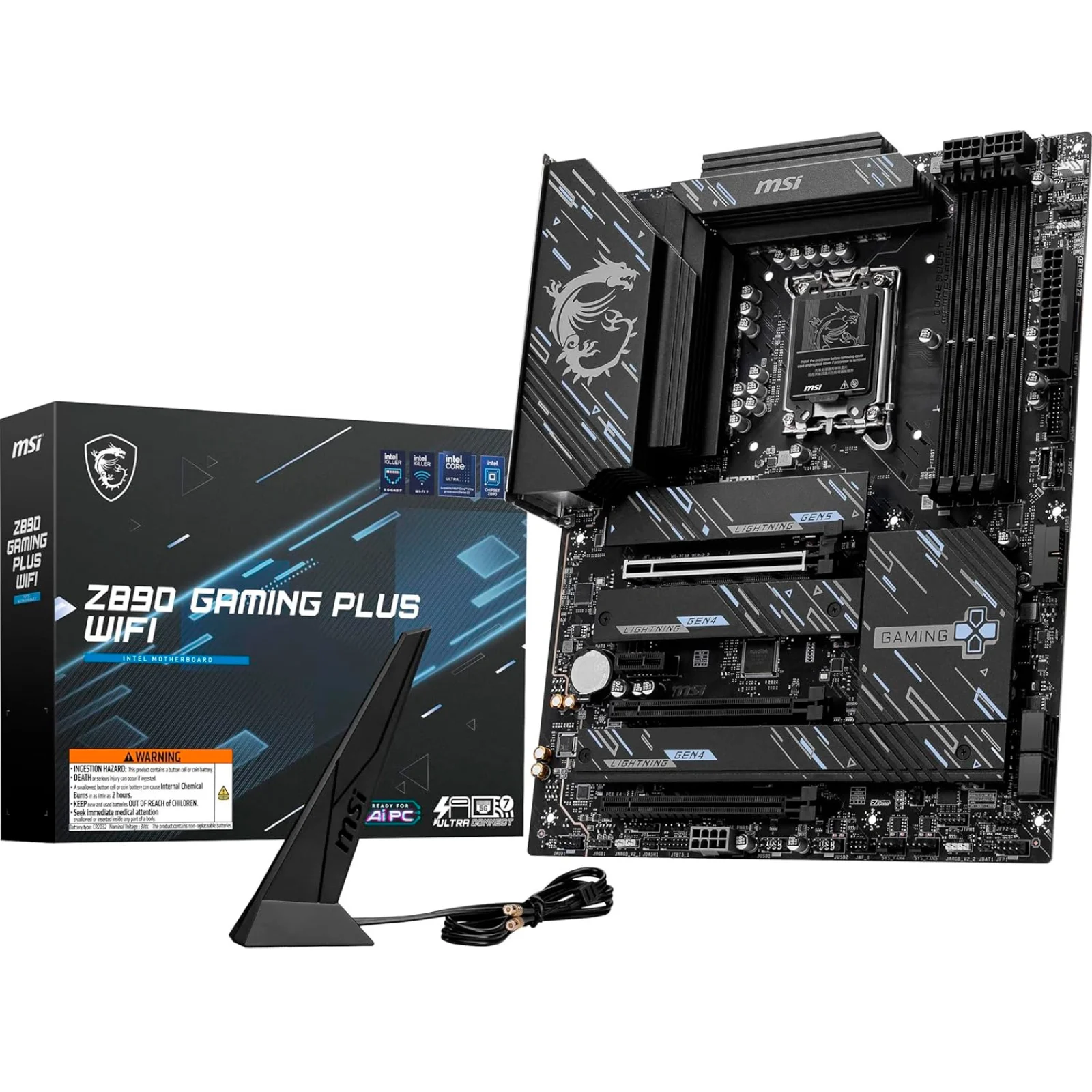 Материнська плата MSI Z890 Gaming Plus WiFi