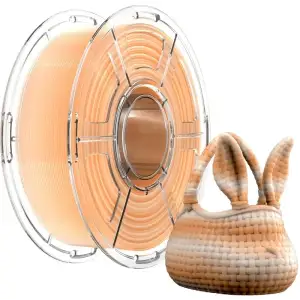 Філамент Mecpow PETG Translucent Gradient 1кг, 1.75мм, оранжевий-білий