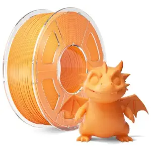 Філамент Mecpow PLA HIGH SPEED 1кг, 1.75мм, оранжевий