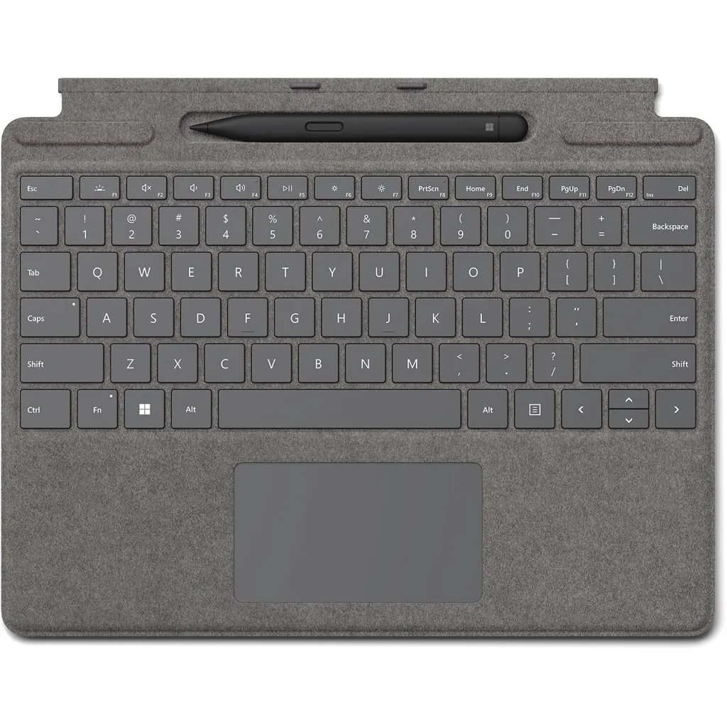 Чохол-клавіатура Microsoft Surface Pro Signature Keyboard Platinum with Slim Pen 2 (8X6–00061)