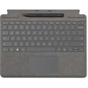 Чохол-клавіатура Microsoft Surface Pro Signature Keyboard Platinum with Slim Pen 2 (8X6–00061)