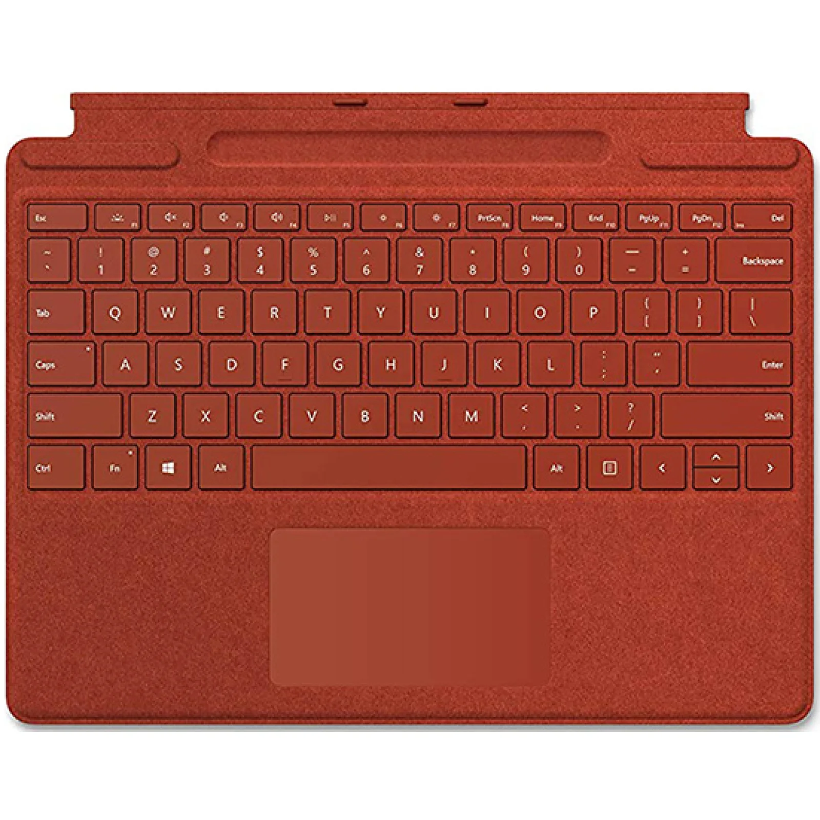 Чохол-клавіатура Microsoft Surface Pro Signature Keyboard Poppy Red with Slim Pen 2 (8X6-00021)