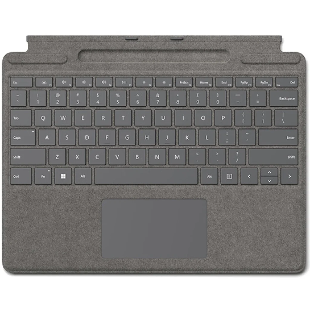Чохол-клавіатура Microsoft Surface Pro Signature Keyboard Platinum with Slim Pen 2 (8X6–00061)