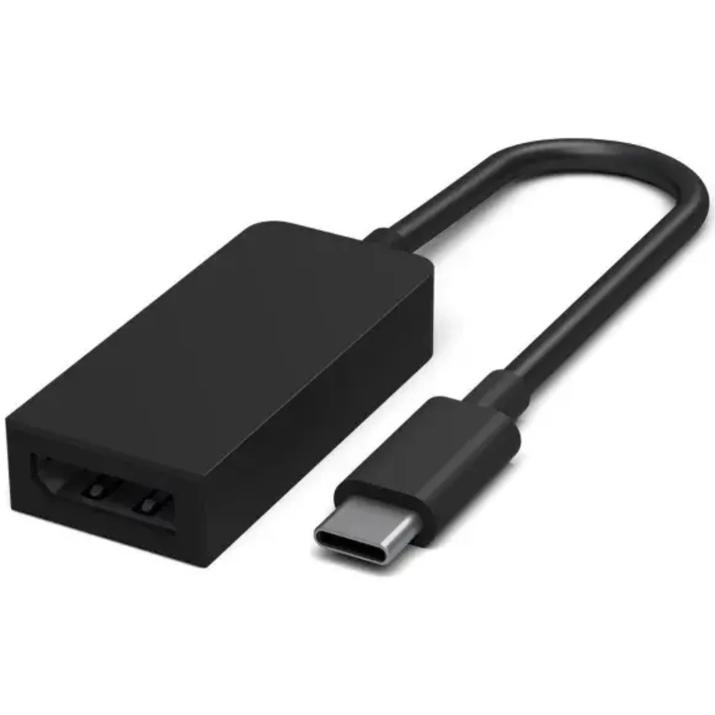 Перехідник Microsoft USB-C to DisplayPort Adapter Black (JVZ-00002)