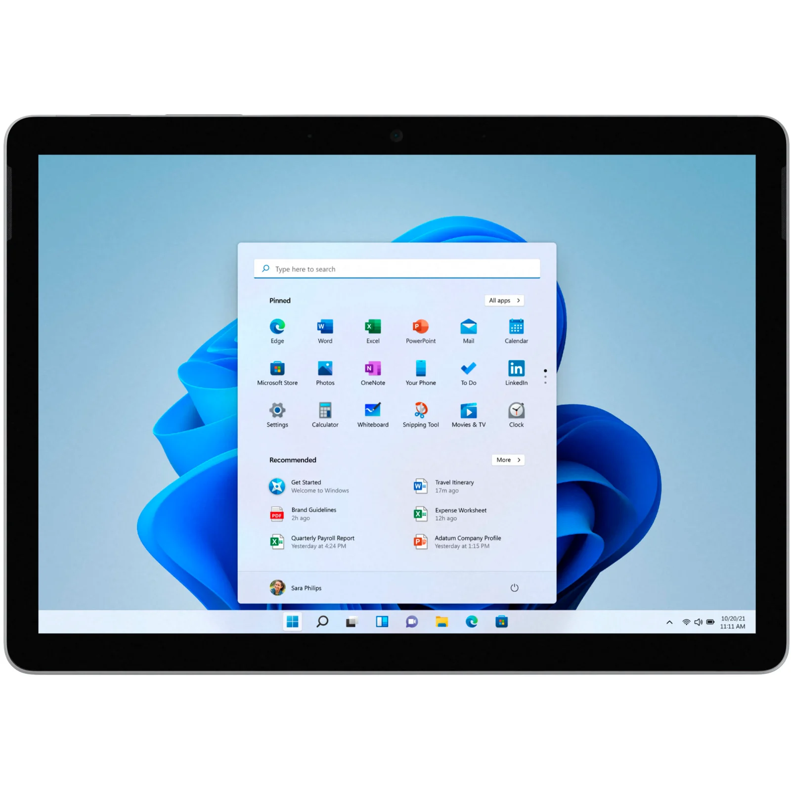 Планшет Microsoft Surface Go 3 8/128GB Platinum (8VA-00001, 8VA-00004)