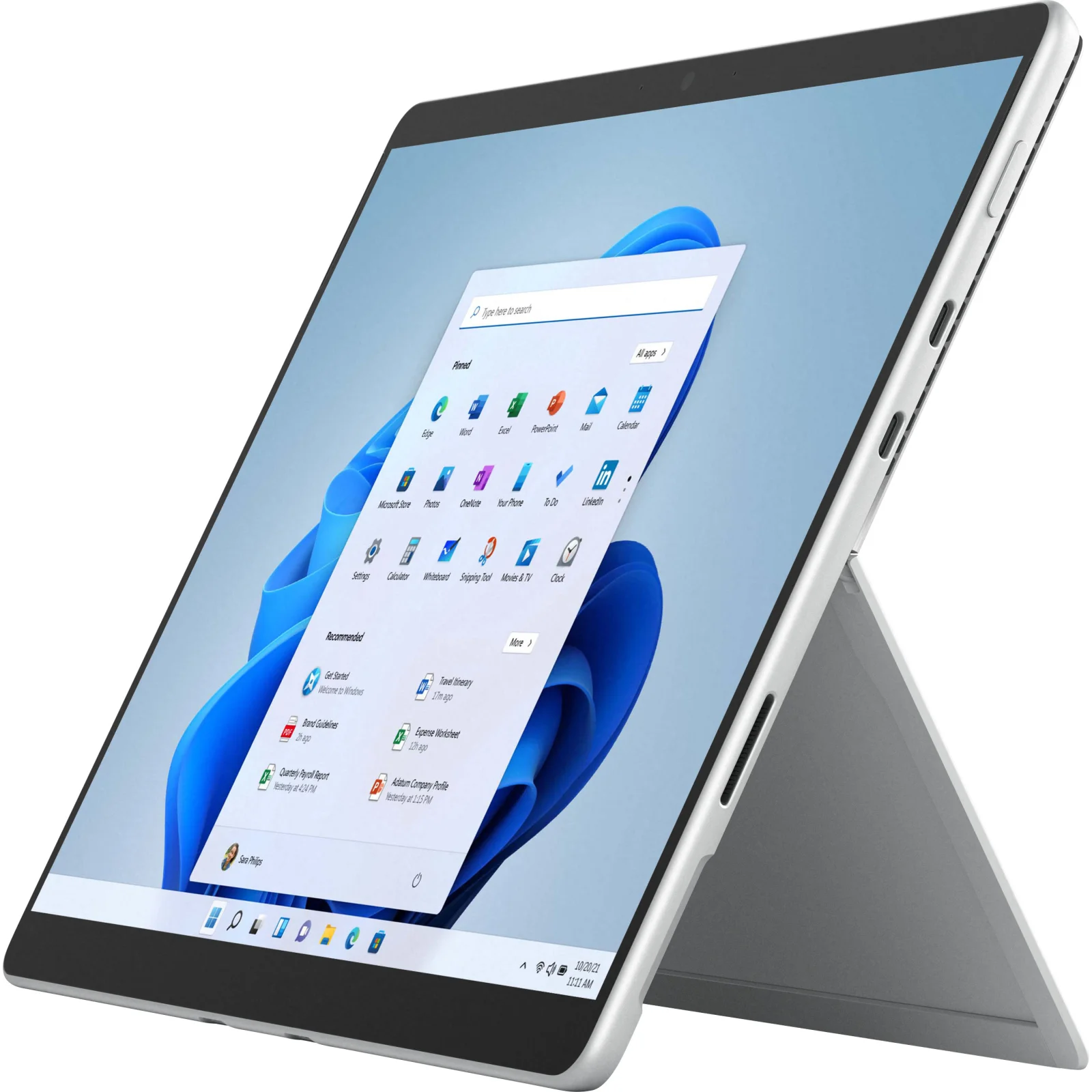 Планшет Microsoft Surface Pro 8 i7 16/256GB Platinum (8PV-00001, ECP-00003)