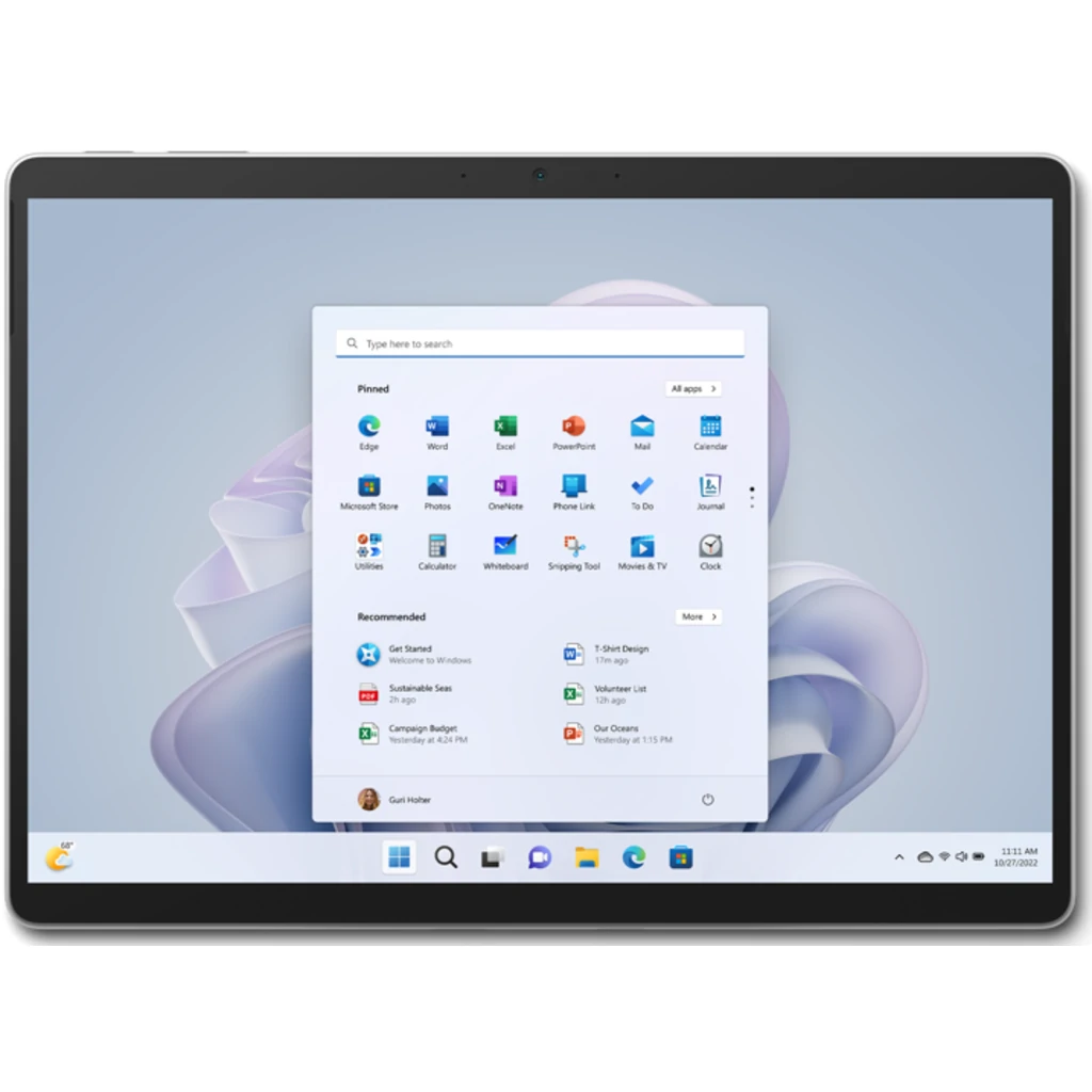Планшет Microsoft Surface Pro 9 i7 32/1TB Platinum (QLP-00001, QM1-00001, QLY-00003)