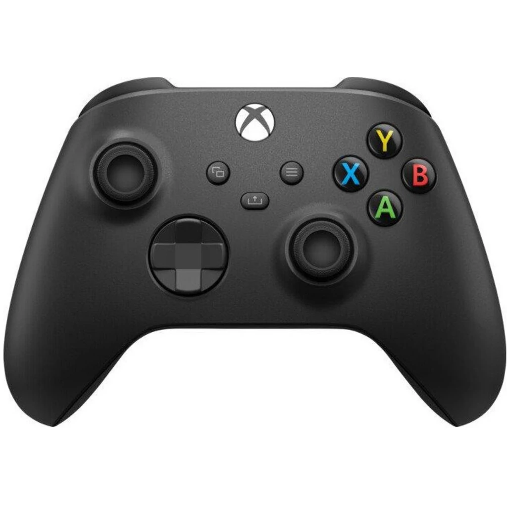 Геймпад Microsoft Xbox Series X/S Wireless Controller Carbon Black + USB Cable (XOA-0010, 1V8-00002)