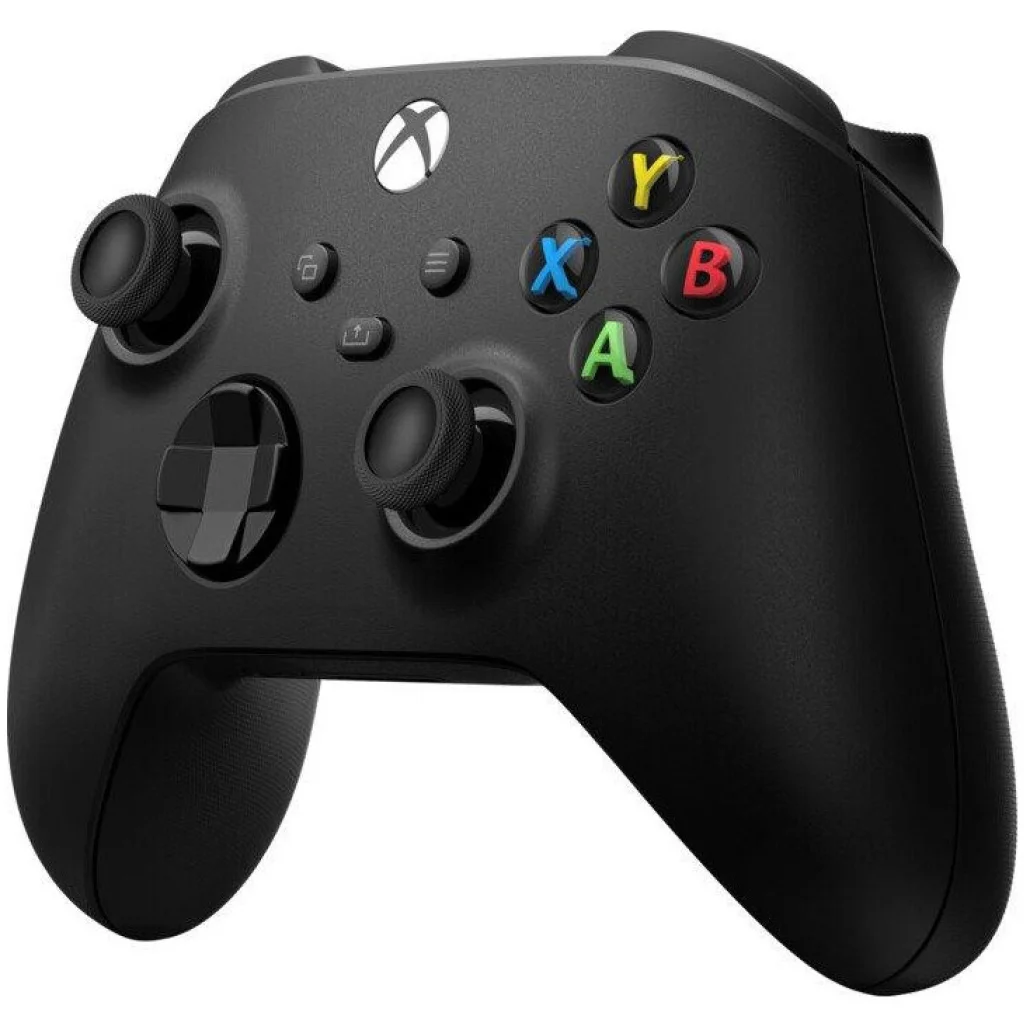 Геймпад Microsoft Xbox Series X/S Wireless Controller Carbon Black + USB Cable (XOA-0010, 1V8-00002)