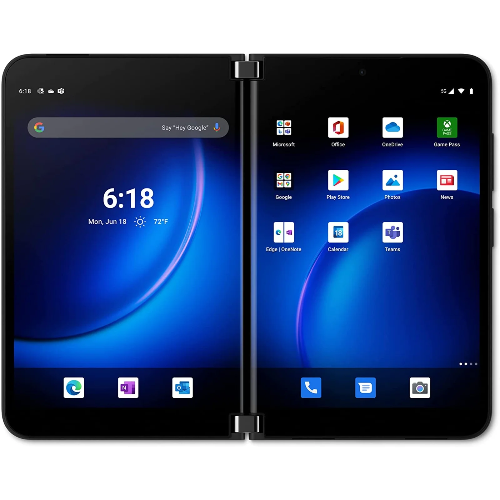 Смартфон Microsoft Surface Duo 2 8/512GB Obsidian (9BZ-00007)