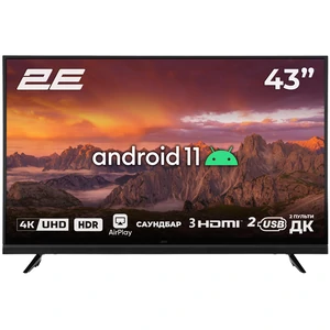 Телевізор 2E 43" 2E-43A06L UA