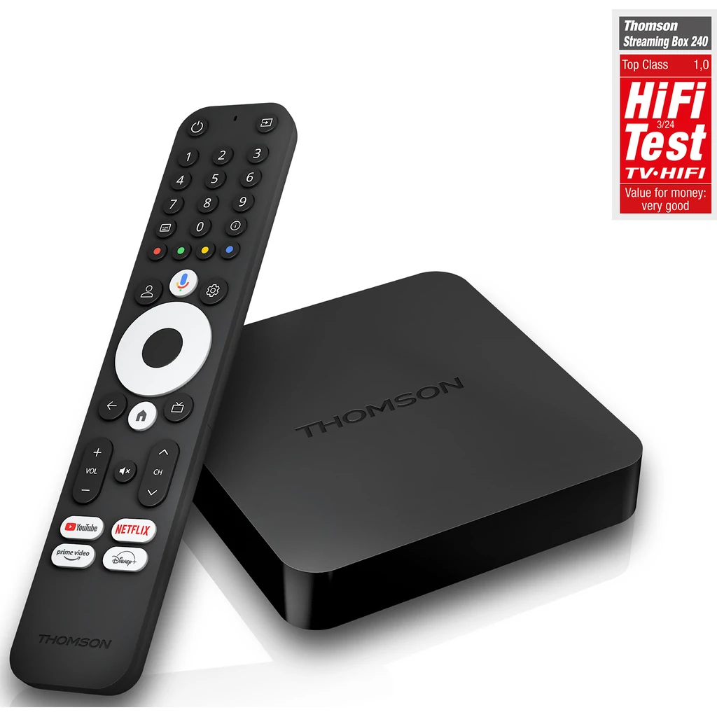 Медиаплеер Thomson Streaming Box 4K UHD UA