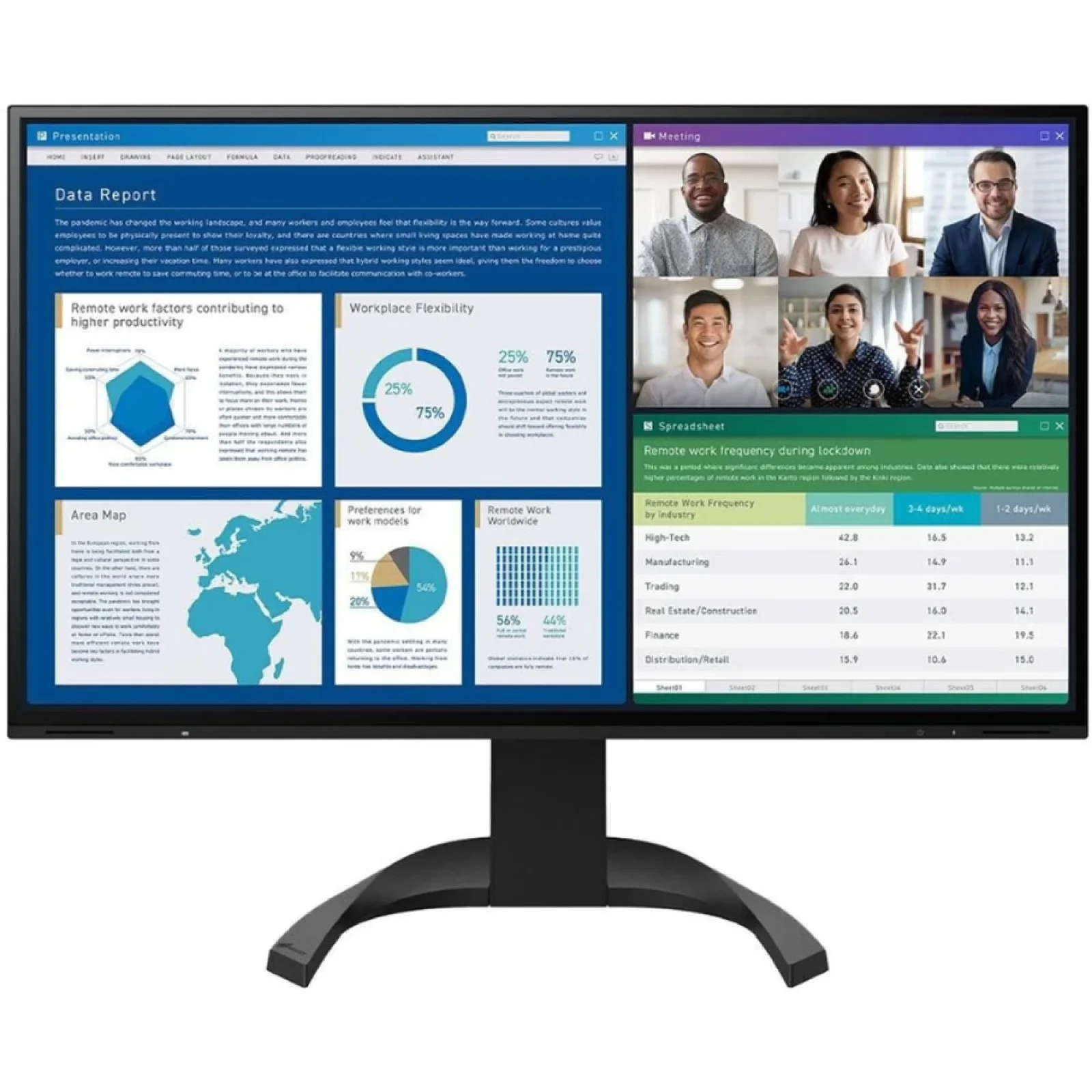 Монитор EIZO EV3240X-BK UA