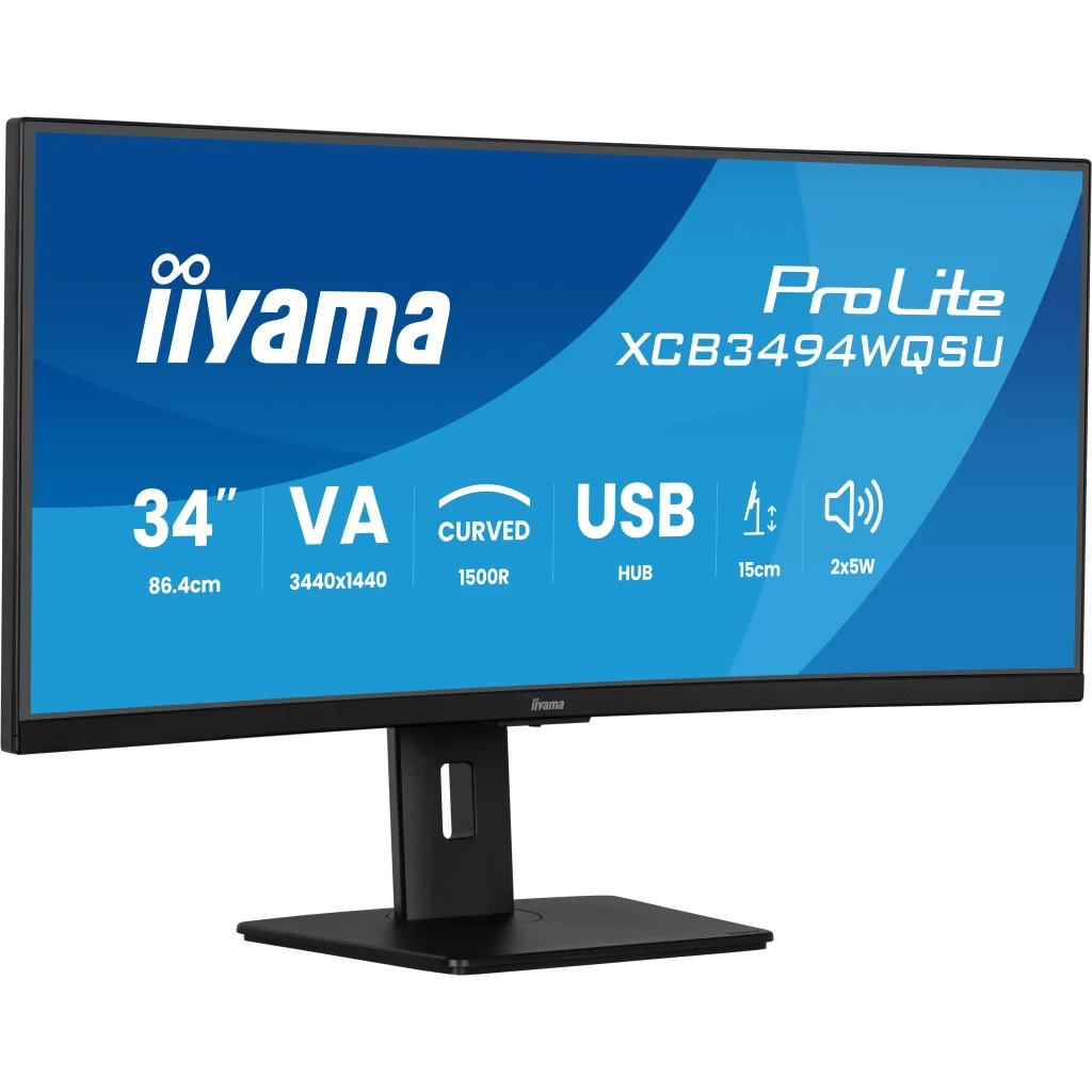 Монітор IIYAMA XCB3494WQSU-B1 UA