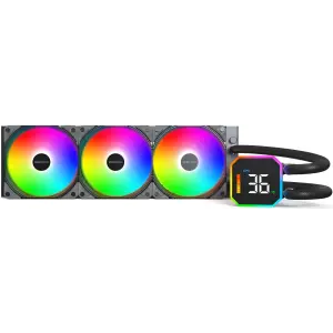 Система водяного охлаждения Montech HyperFlow Digital 360 Black (HYPERFLOW DIGITAL 360 B) UA