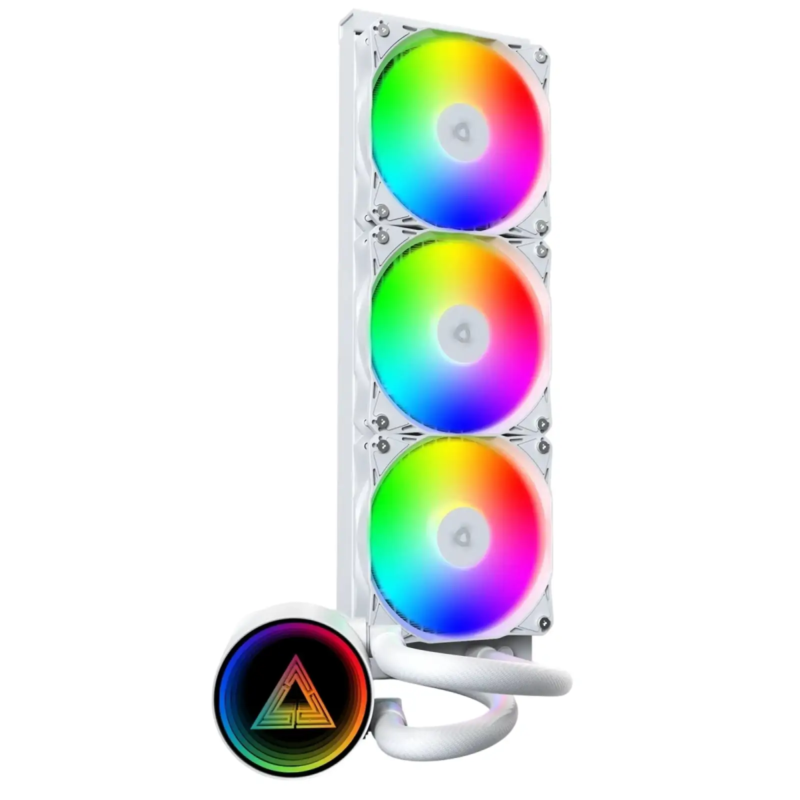 Система водяного охлаждения Montech LightFlow ARGB 360 White UA