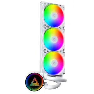 Система водяного охлаждения Montech LightFlow ARGB 360 White UA