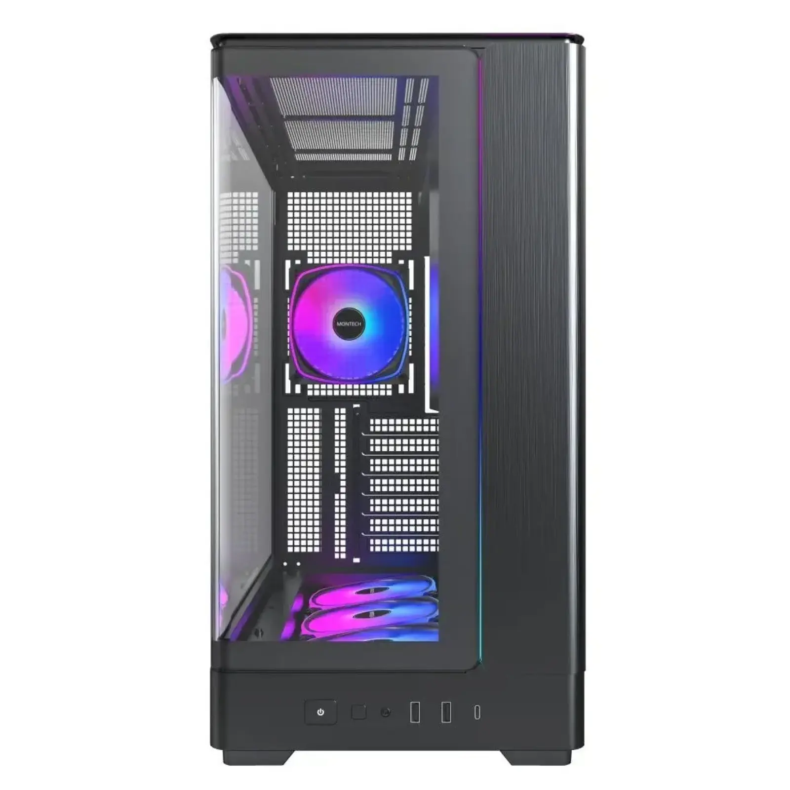 Корпус Montech King 45 Pro Black Без БЖ UA