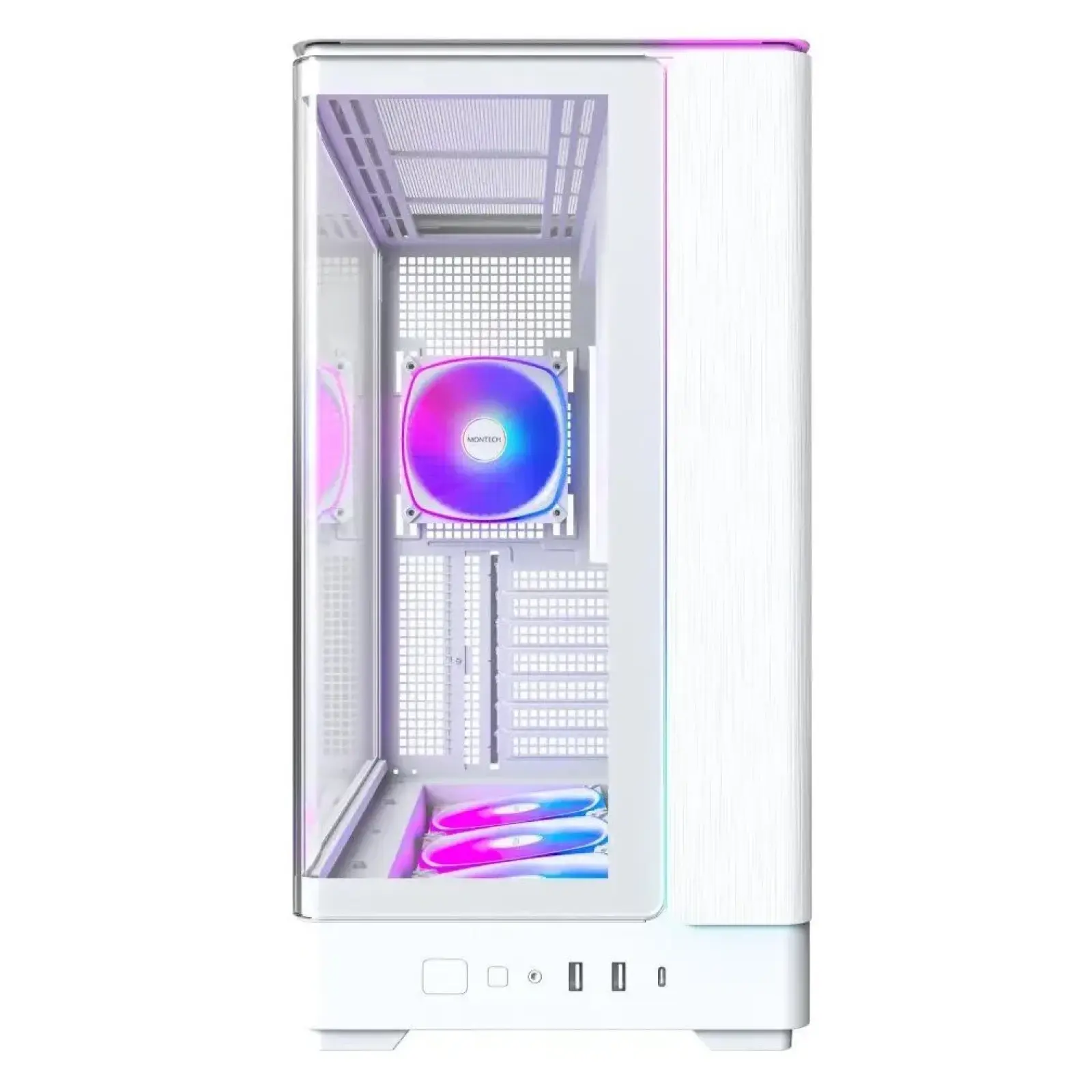 Корпус Montech King 45 Pro White Без БЖ UA