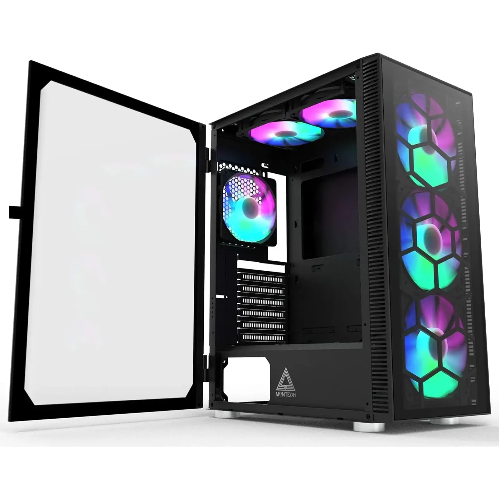 Корпус Montech X3 GLASS Black Без БЖ UA