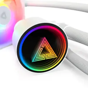 Система водяного охлаждения Montech LightFlow ARGB 360 White UA