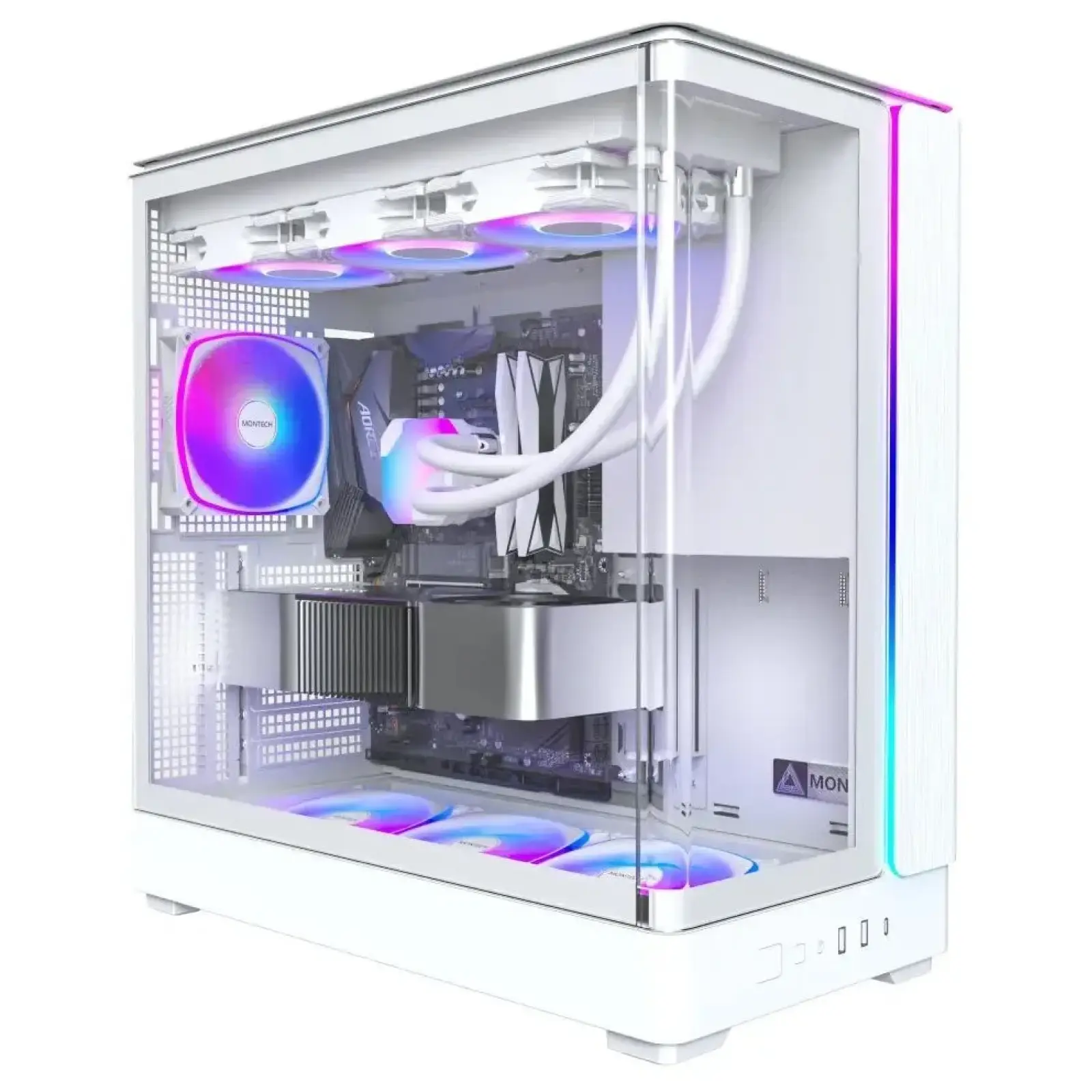 Корпус Montech King 45 Pro White Без БЖ UA