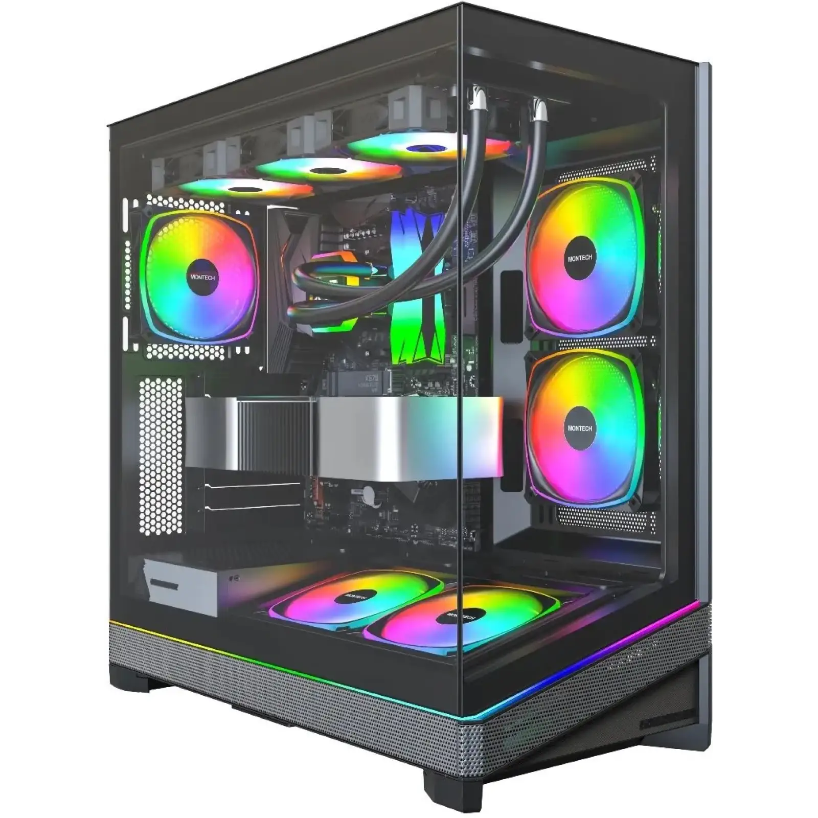 Корпус Montech SKY 3 Black (B) Без БП UA