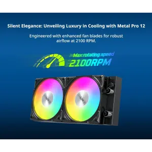 Система водяного охлаждения Montech Hyperflow ARGB 240 Black UA